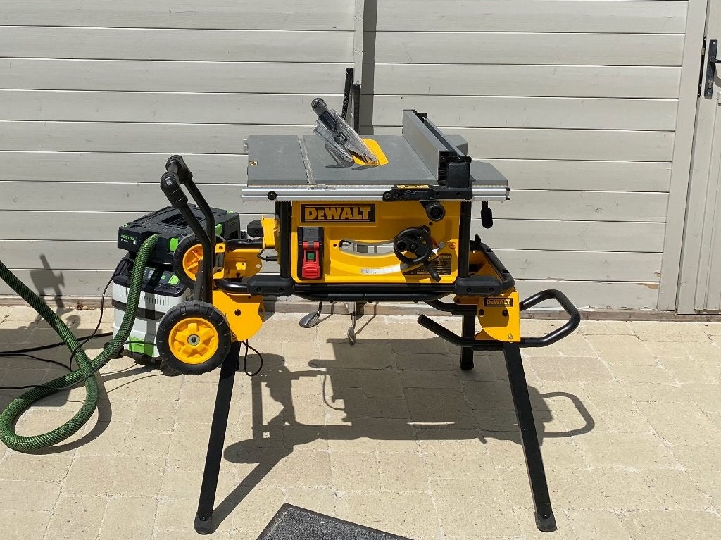 Dewalt DWE7492DET Tafelzaag, Articles professionnels, Machines & Construction | Travail du bois, Enlèvement