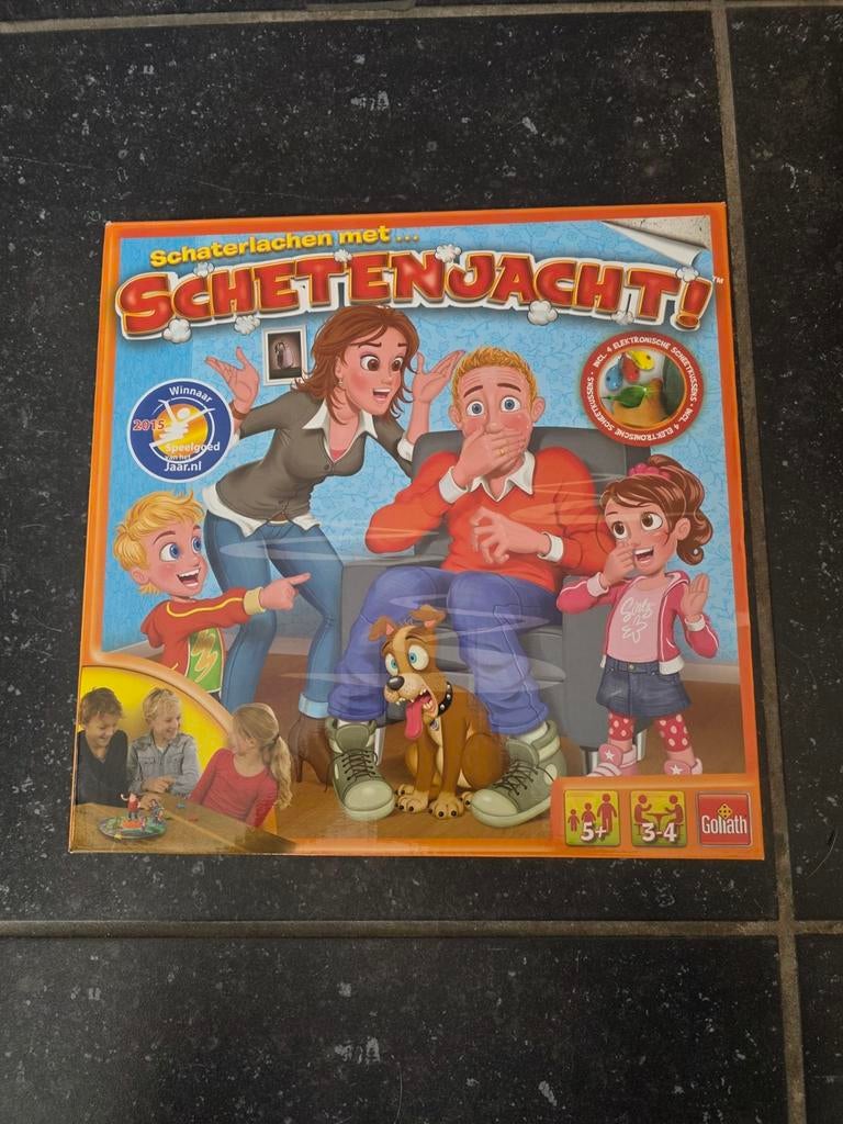 Gezelschapspel schetenjacht te koop, Enlèvement