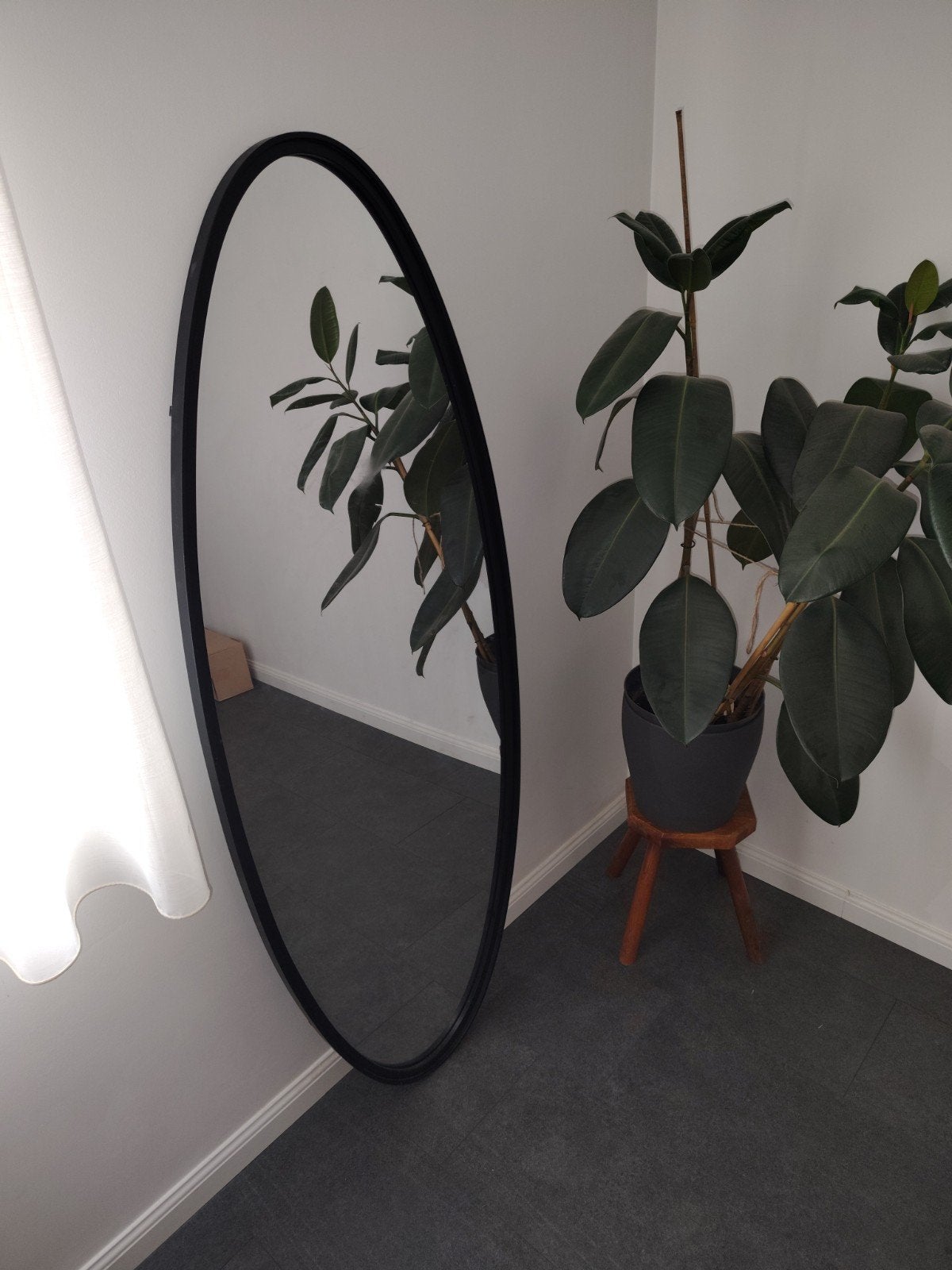 ovale spiegel, Huis en Inrichting, Ophalen, Nieuw, 50 tot 75 cm, 150 tot 200 cm
