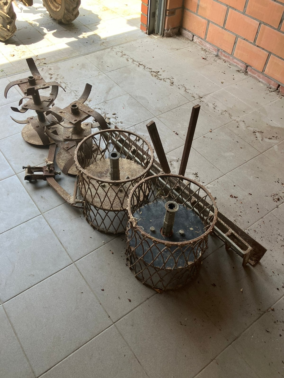 Motoculteur, Enlèvement, Légume de pleine terre, Labour