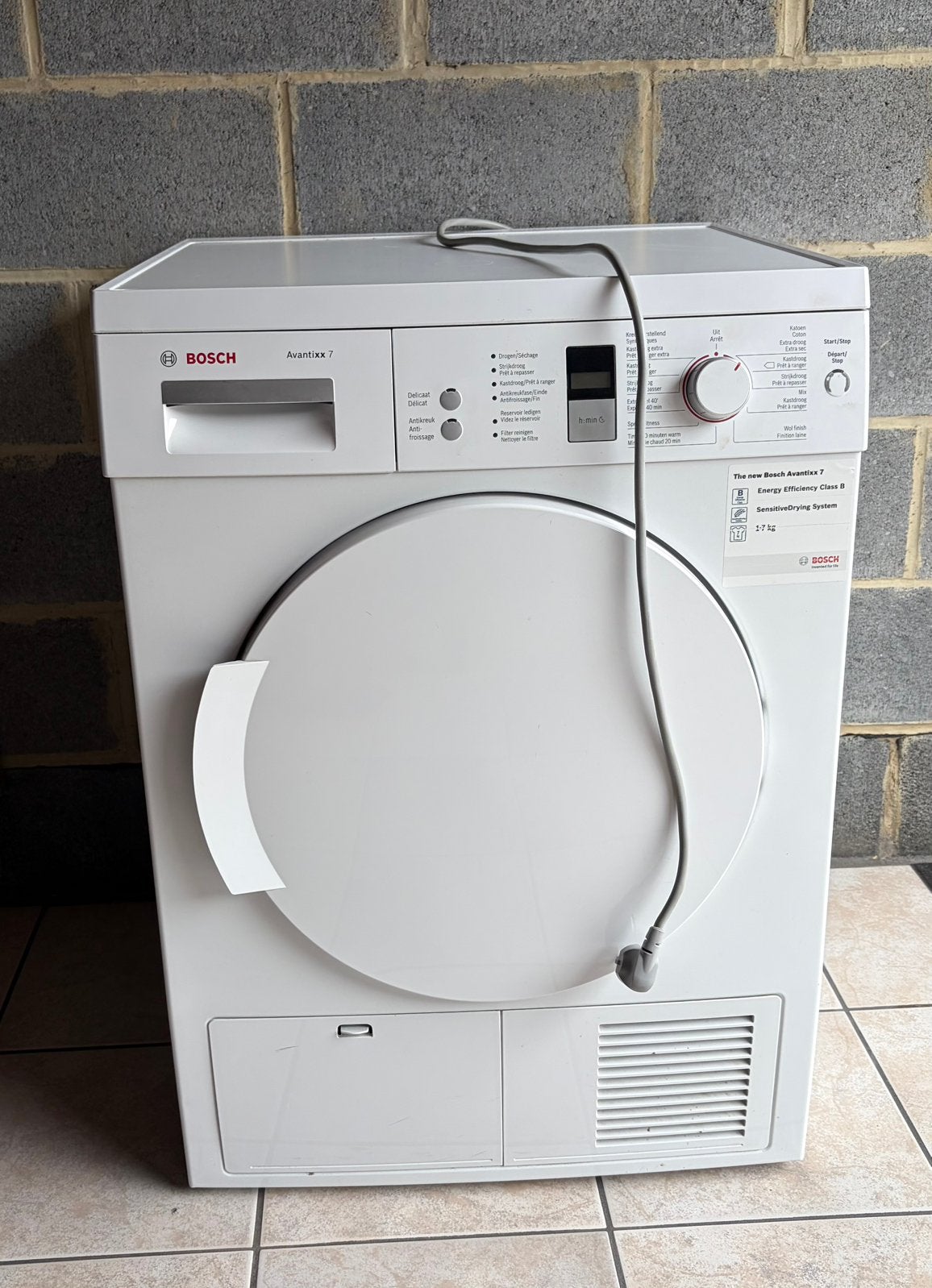 Sèche linge tourne mais ne chauffe plus À réparer, Enlèvement ou Envoi, Comme neuf
