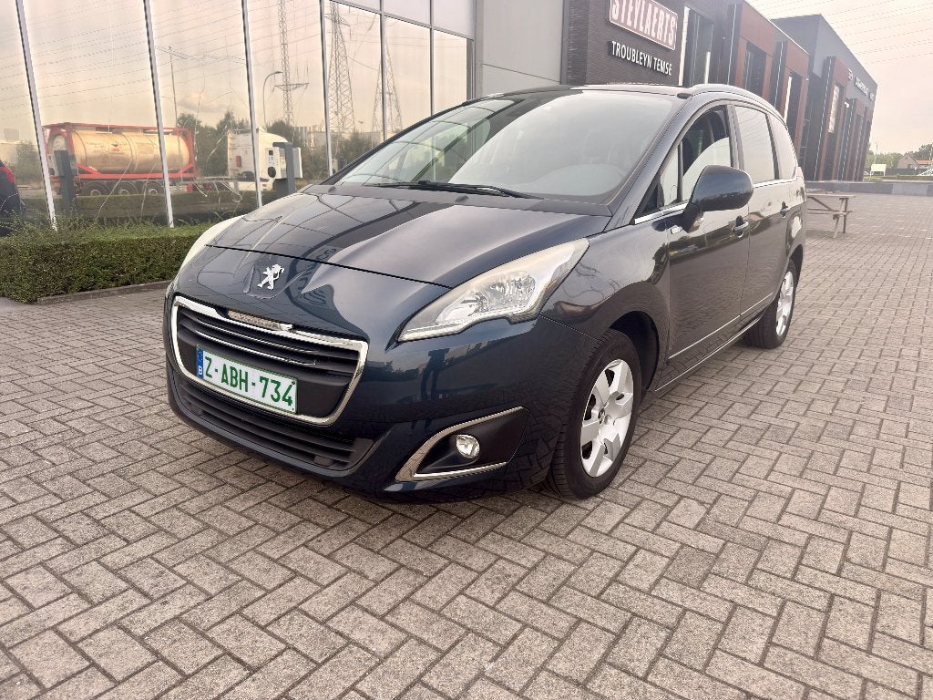Peugeot 5008 7plats gt line 1.6 benzine gekeurd voor verkoop, Auto's, Voorwielaandrijving, Blauw, Bedrijf, Handgeschakeld