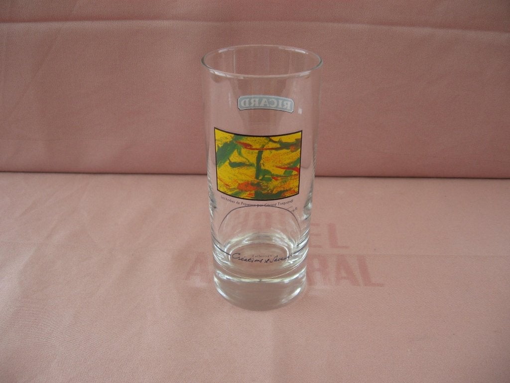 Ricard glas Créations et Saveurs Gérard Troquandi, Verzamelen, Ophalen of Verzenden, Zo goed als nieuw, Gebruiksvoorwerp