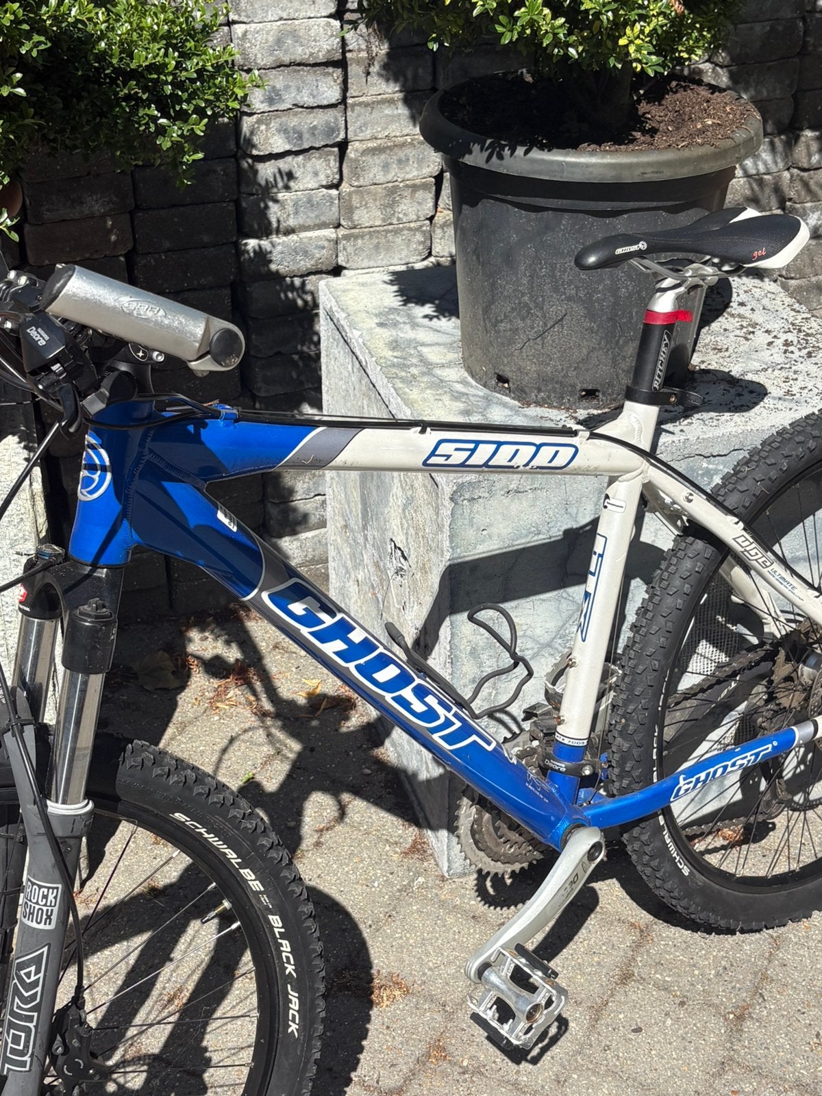 Ghost 5100 Mountainbike nette staat – Shimano Deore RockShox, Ophalen, Gebruikt