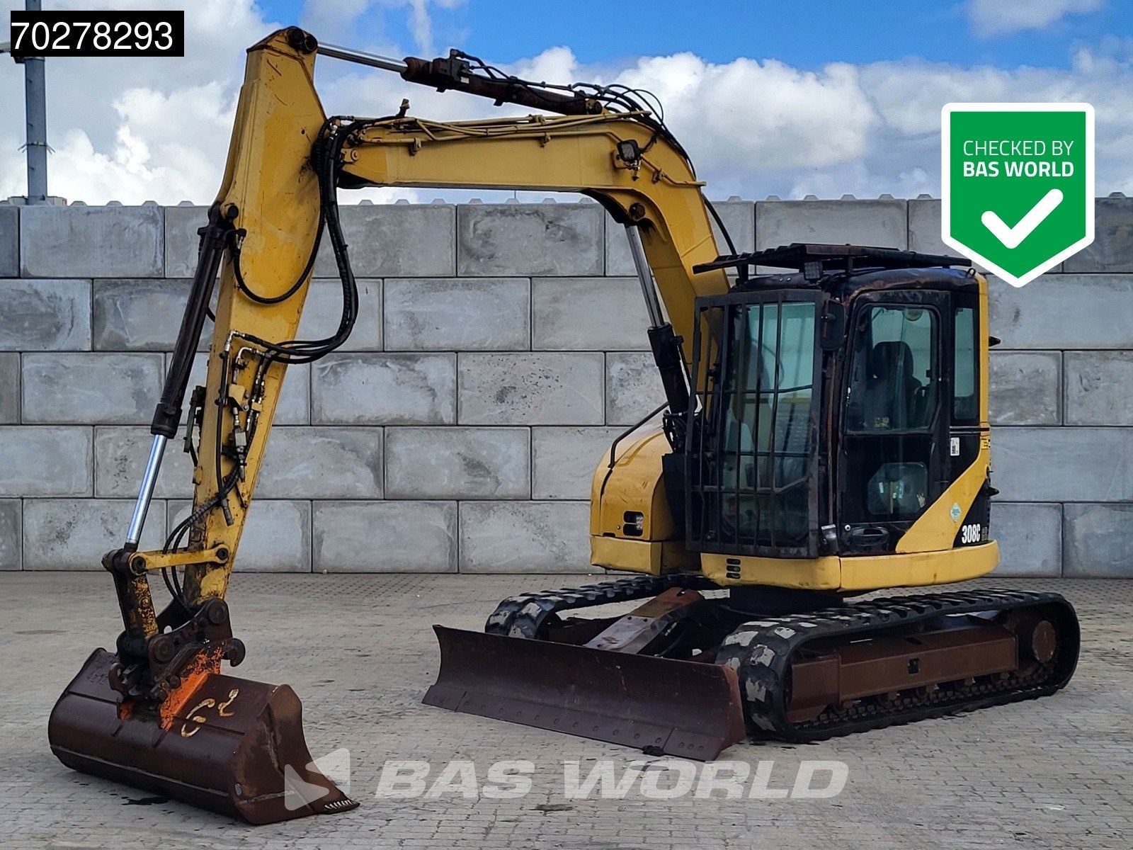 Caterpillar 308C, Graafmachine