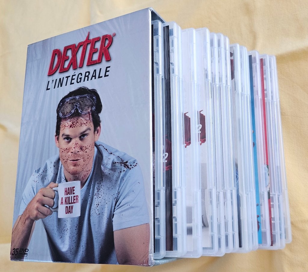 Coffret DVD dexter l’intégrale 1 à 8  État Neuf, Ophalen, Alle leeftijden, Spaans, Engels