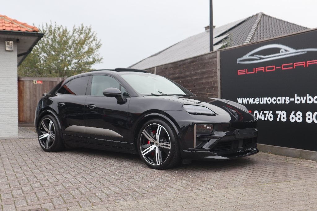 Macan e Turbo/Headup/Pano/Luchtv/360/Bose/Chrono/ 639 PK, Autos, Cuir, Achat, 470 kW, Beige