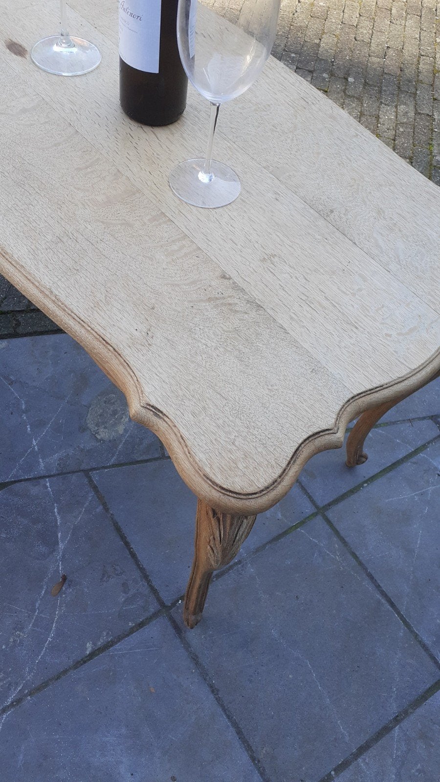 eiken salontafel 5euro, Enlèvement