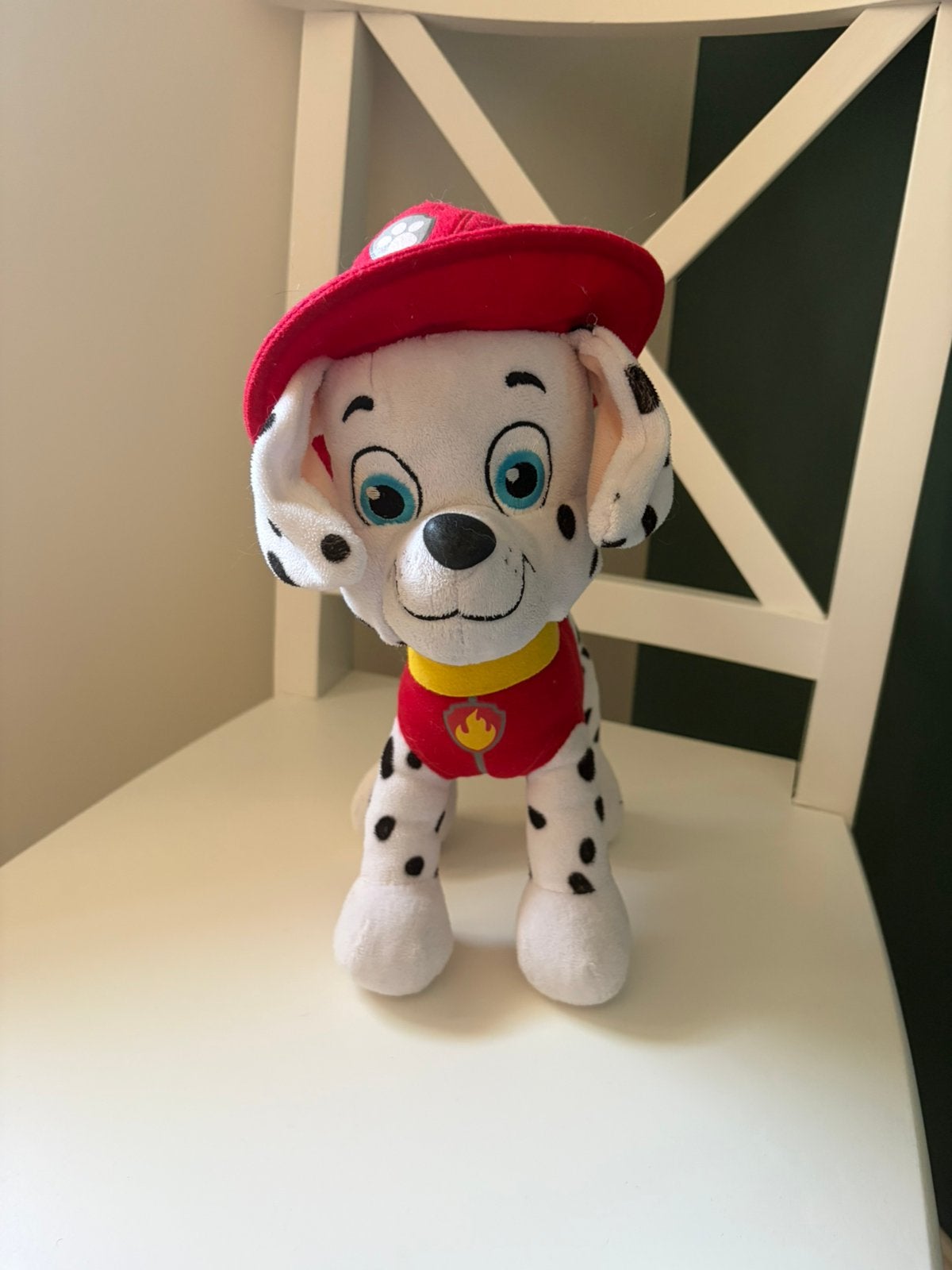 Knuffel Marshall Paw Patrol, Zo goed als nieuw, Middelgroot (20 tot 80 cm), Wit, Paw Patrol