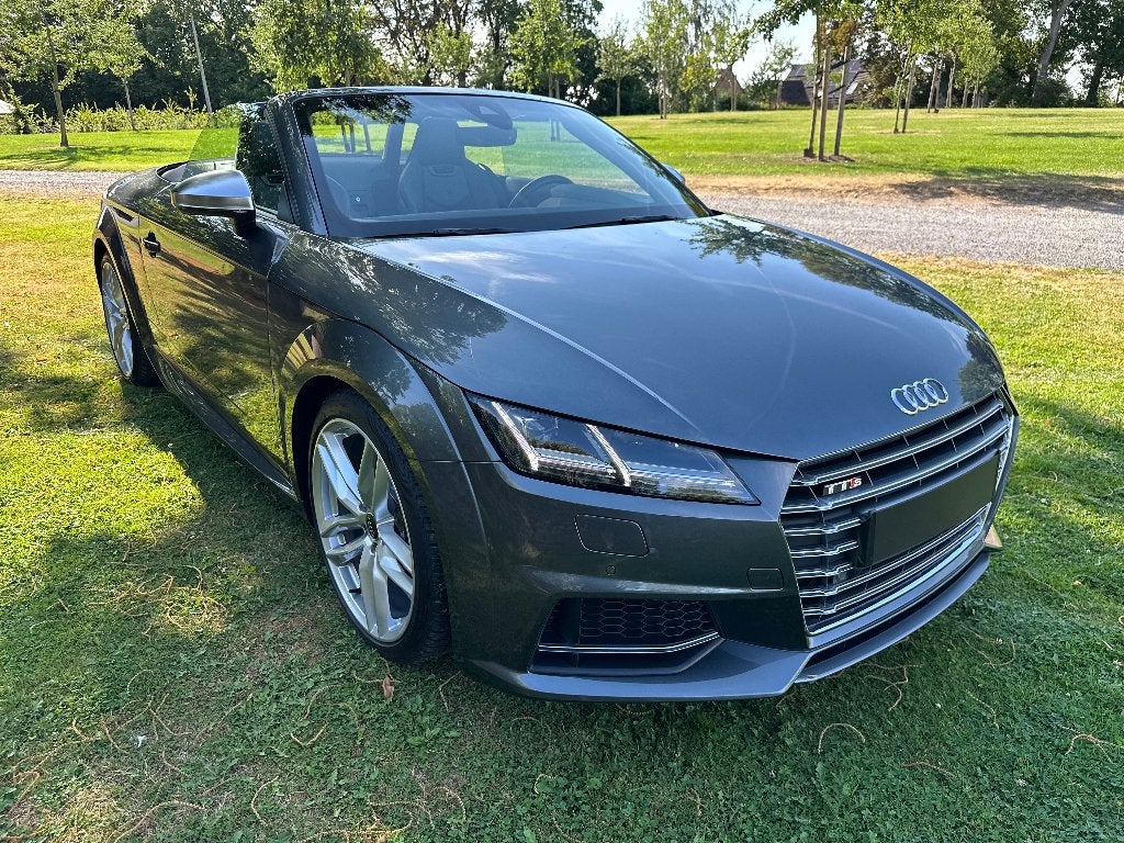 AUDI _ _ TTS 310 cv _ _ 40.000 km _ _ CABRIOLET _ ETAT NEUF, Autos, Euro 6, Entretenue par le concessionnaire, Noir, 2 portes