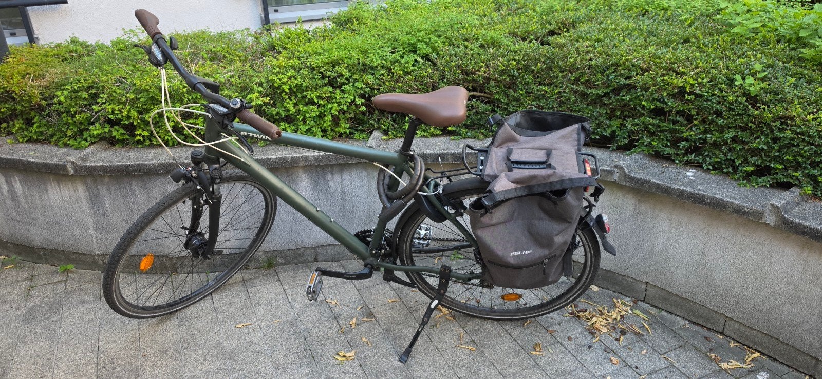 Fiets Btwin, Ophalen, Zo goed als nieuw, 15 tot 20 versnellingen, Schijfrem