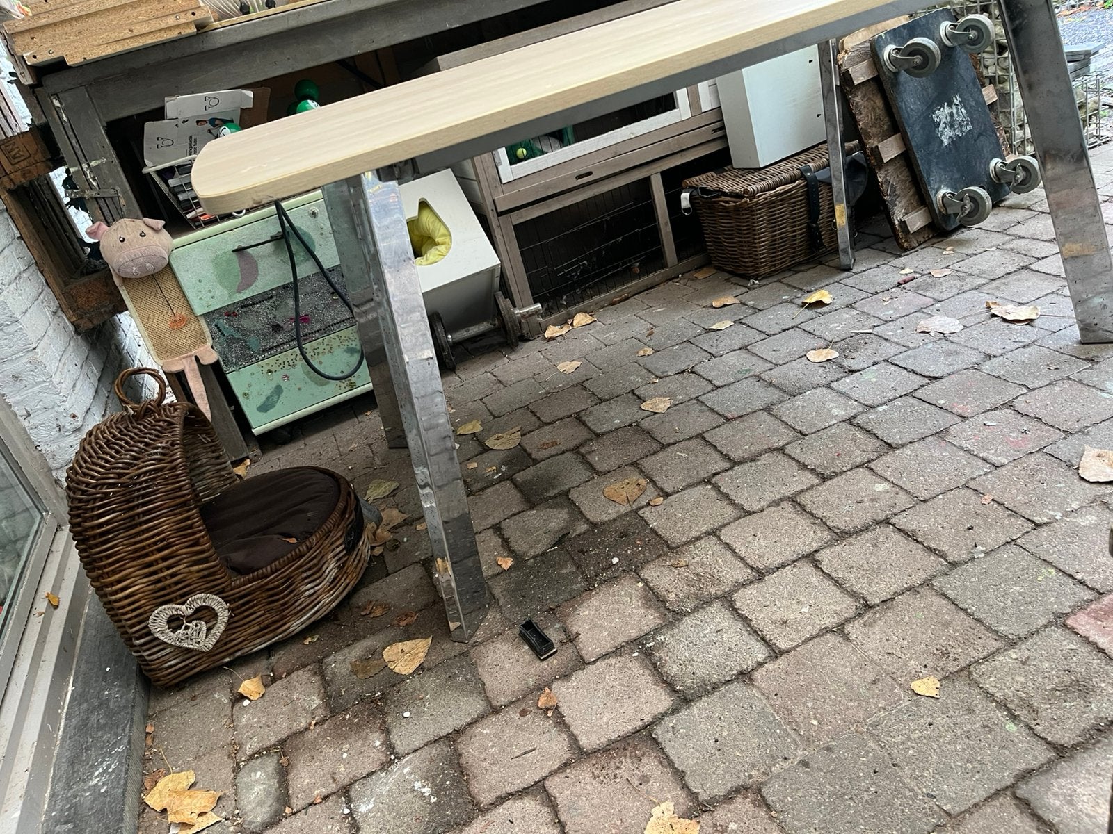 Gratis eettafel, Ophalen, Zo goed als nieuw