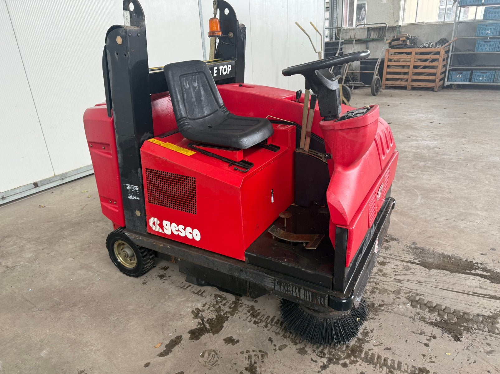 Veegborstelmachine/ kuismachine, Huis en Inrichting, Schoonmaakartikelen, Ophalen