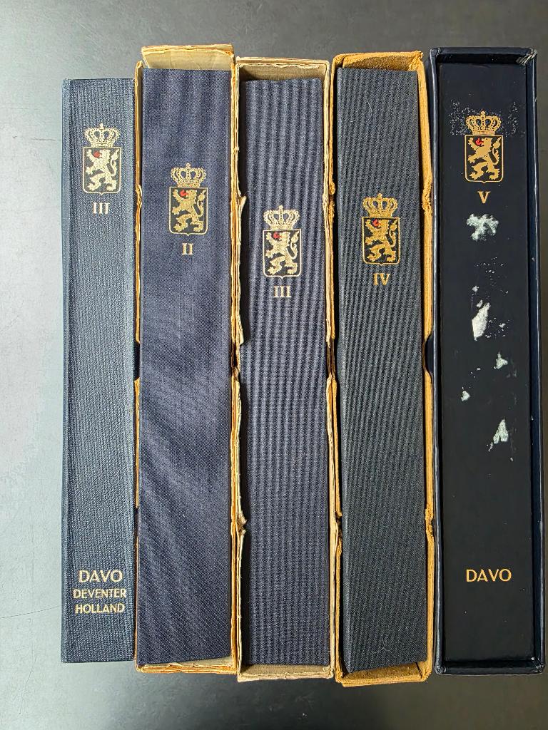 Davo postzegelalbum (lot van 5), Ophalen of Verzenden, Verzamelalbum