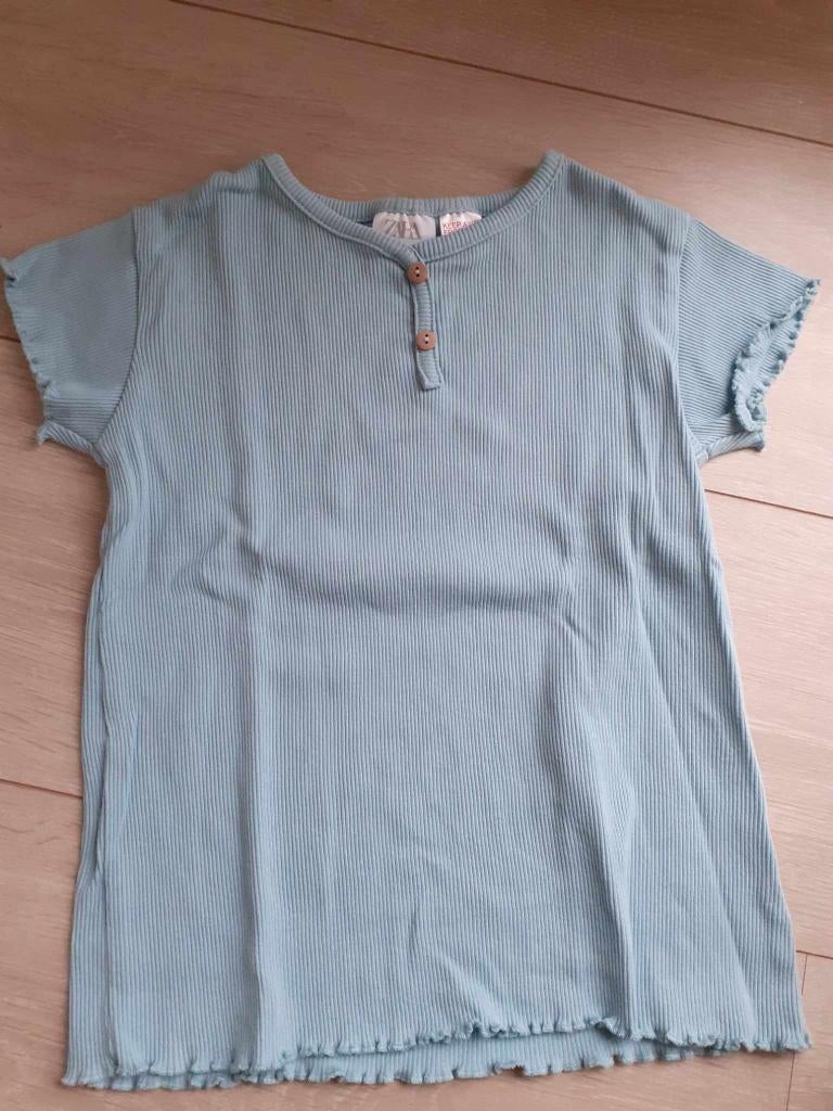 T-shirt Zara maat 104, Enfants & Bébés, Vêtements enfant | Taille 104, Enlèvement ou Envoi, Chemise ou À manches longues, Zara