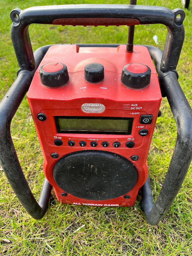 Werfradio, Ophalen, Gebruikt, Bouwradio