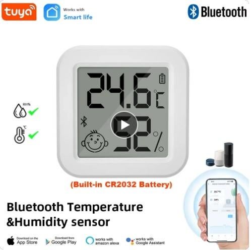 Bluetooth LCD Thermometer Hygrometer Temperatuur App - THB1, Ophalen of Verzenden, Nieuw
