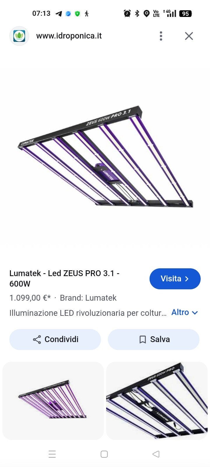 lumatek ATS 600w pro, Tuin en Terras, Ophalen