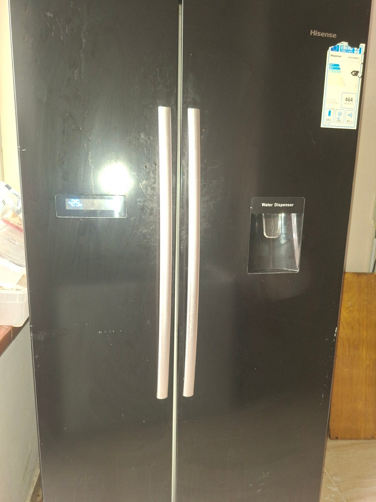 réfrigérateur Hisense, Enlèvement ou Envoi, Avec compartiment congélateur, 160 cm ou plus, Comme neuf