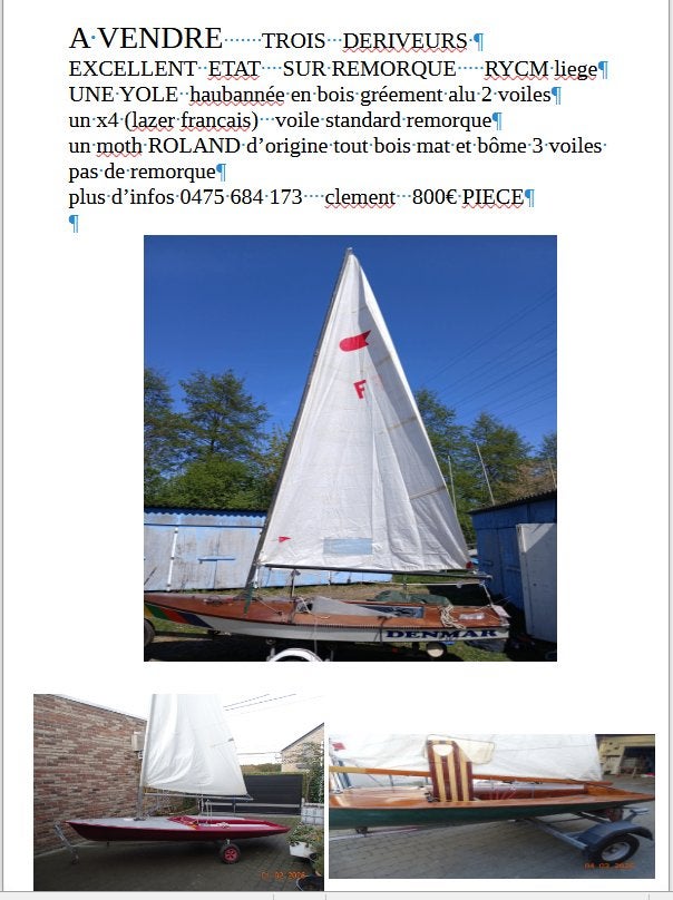 3 rubberboten verkocht vanwege leeftijd, Ophalen, 42 m, Laser, 15 m