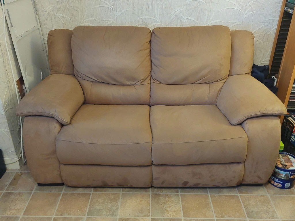 Canapé relax manuels, 75 à 100 cm, Enlèvement, Utilisé, Deux personnes