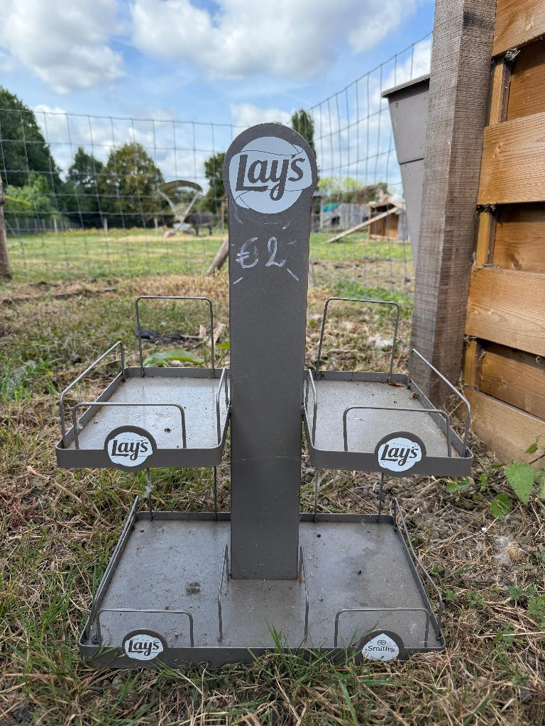 Metalen verdeelrek Lays chips, Verzamelen, Ophalen of Verzenden, Zo goed als nieuw