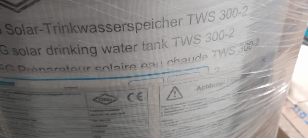 Thermische zonnepanelen Buderus + Boiler OEG, Doe-het-zelf en Bouw, Chauffageketels en Boilers, Ophalen, Boiler