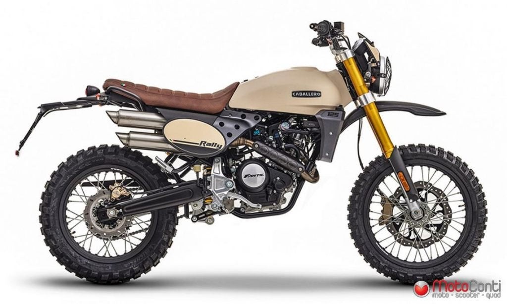 Fantic Motor - Caballero Scrambler 125 Deluxe Euro 5+, Motoren, Ophalen, Nieuw