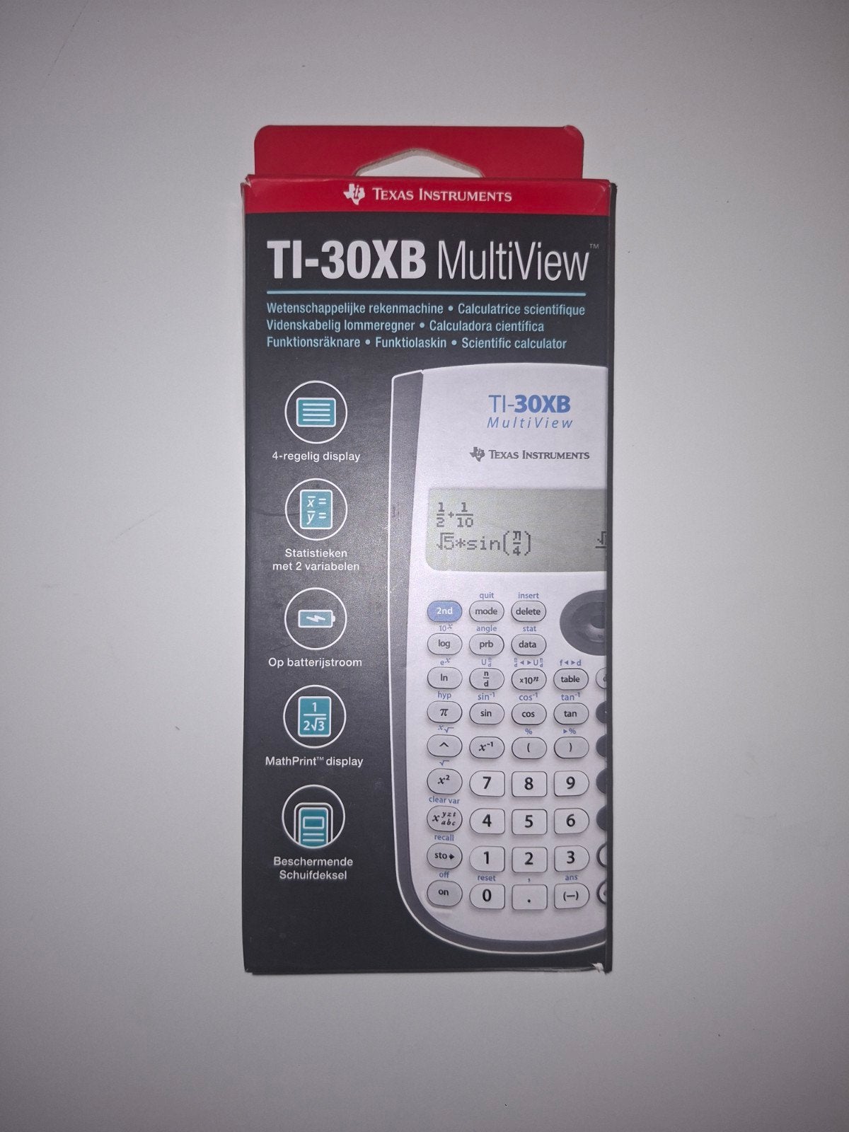 Calculatrice graphique TI-30XB MultiView Texas Instruments, Ophalen, Grafische rekenmachine, Nieuw