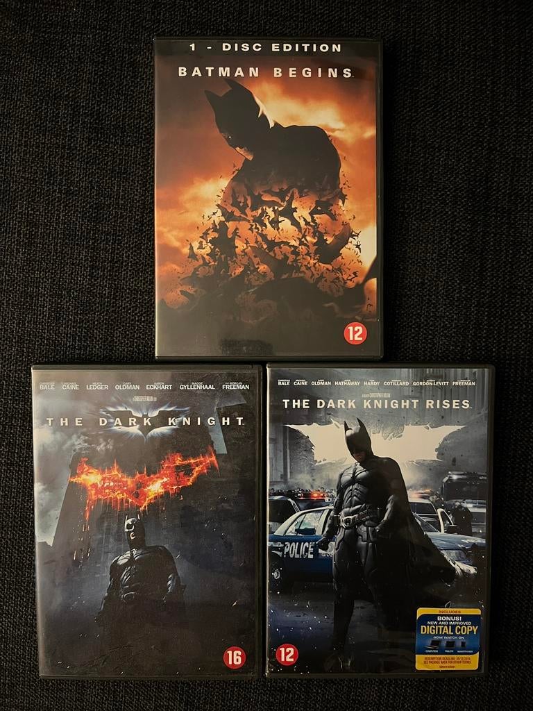 Batman film trilogie, Cd's en Dvd's, Ophalen of Verzenden, Gebruikt