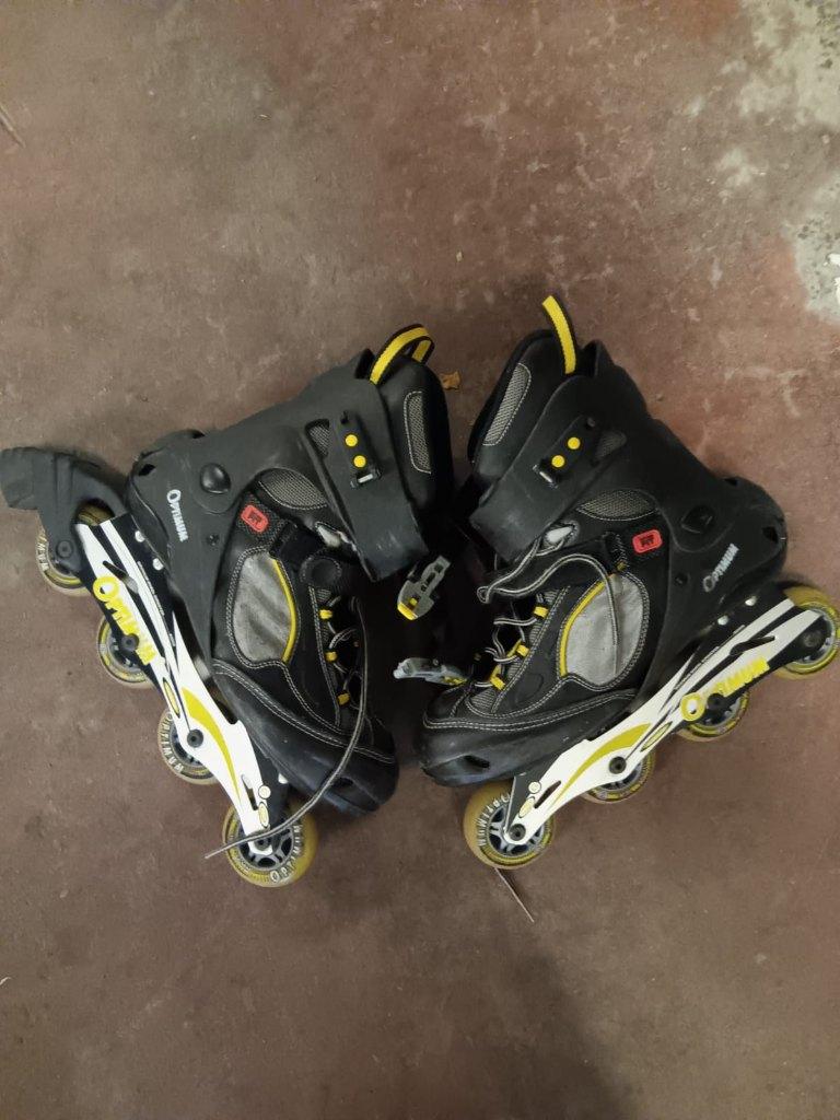 Rollers Optimum  - Taille 44, Sport en Fitness, Gebruikt, Dames, Inline skates 4 wielen, Ophalen