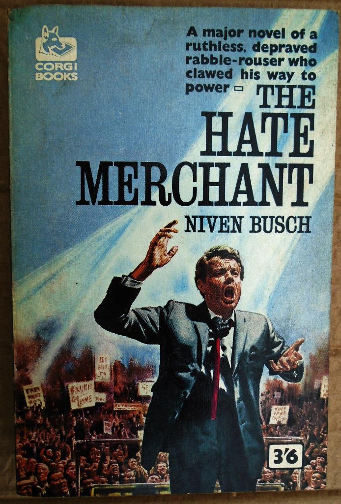 The Hate Merchant - 1961 - Niven Busch (1903-1991), Ophalen of Verzenden, Niven Busch (1903-1991), Amerika
