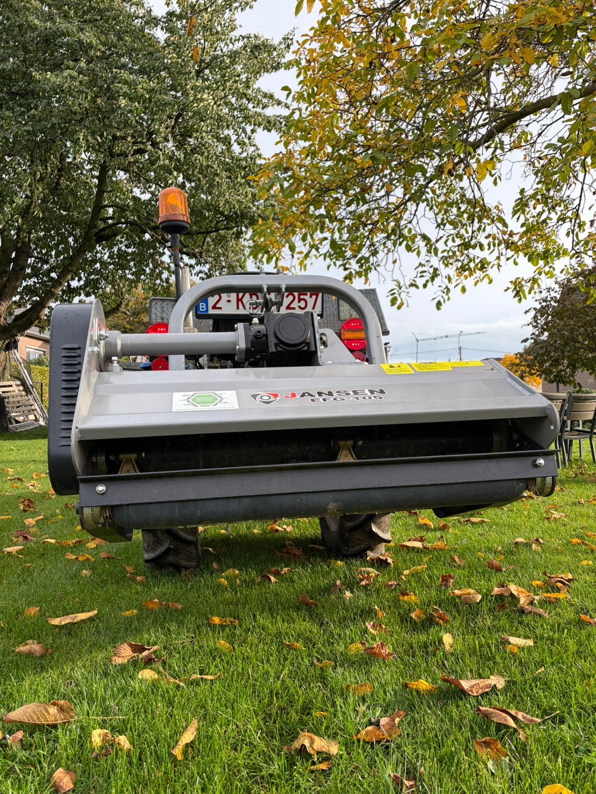 Iseki 2160, Enlèvement