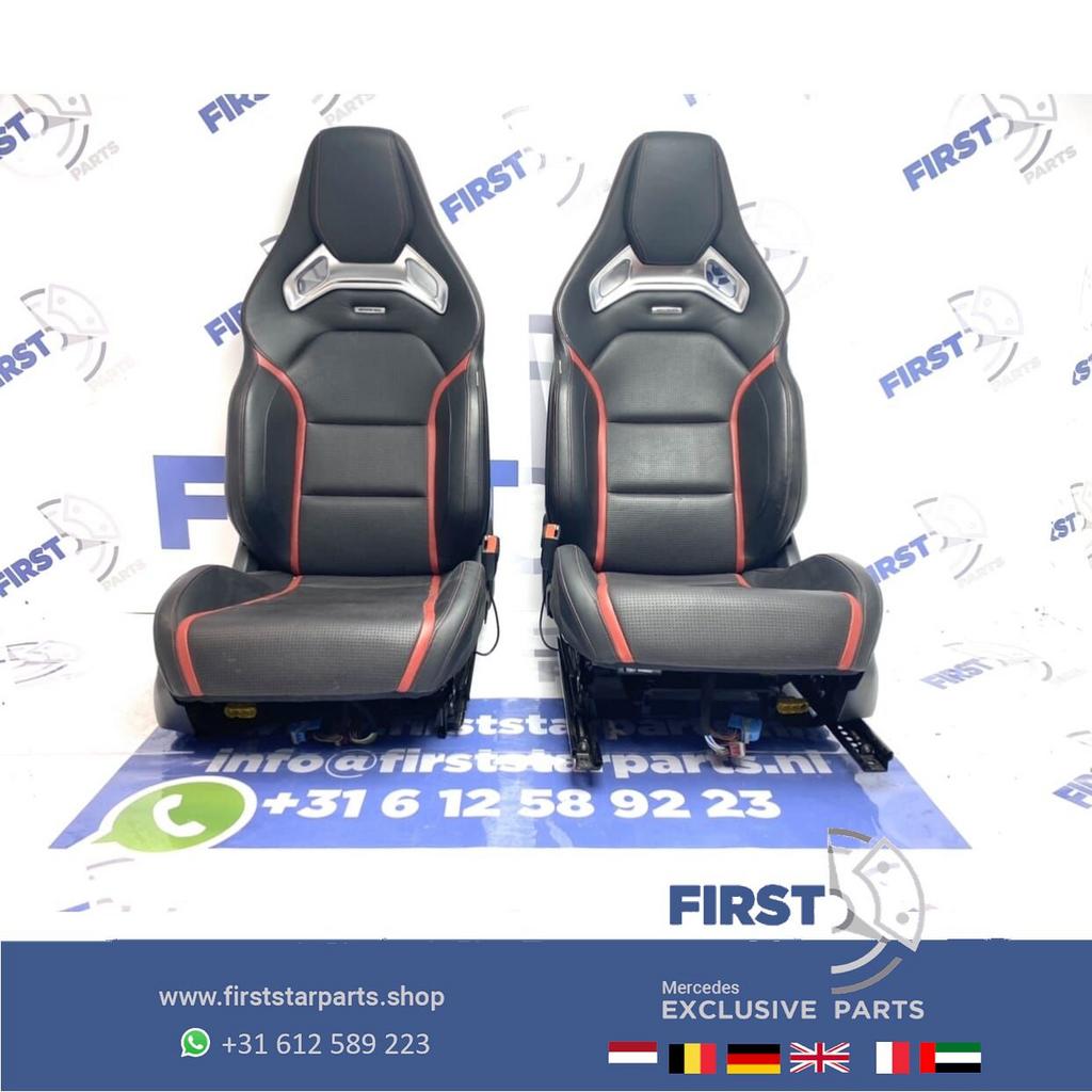 W176 A45 AMG KUIPSTOELEN INTERIEUR BEKLEDING Mercedes A KLAS, Auto-onderdelen, Interieur en Bekleding, Gebruikt, -, Ophalen of Verzenden