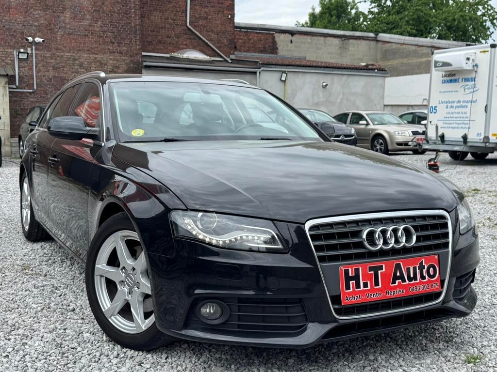 Audi A4 Avant 1.8 TFSI/Xenon/GPS/Euro5/wielen!!, Auto's, Audi, Voorwielaandrijving, Euro 5, Stof, Zwart