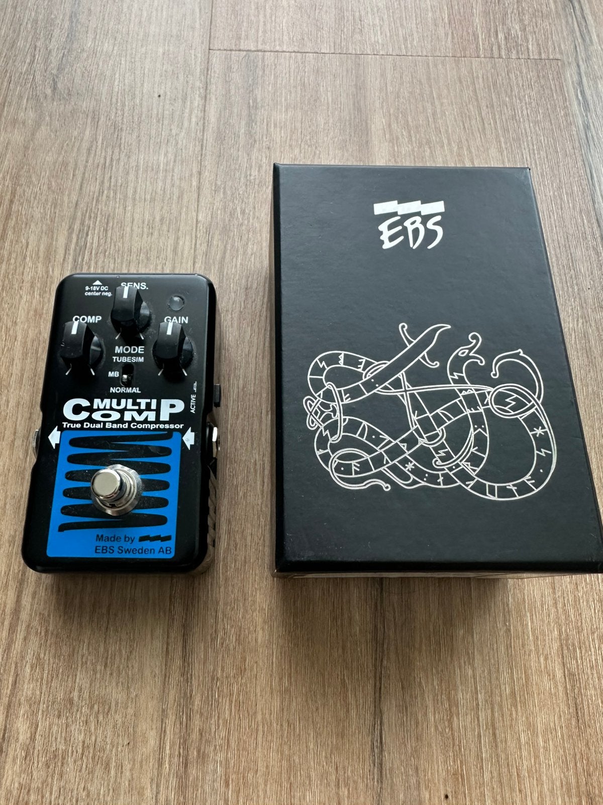 EBS - MultiComp Blue Label - Compressor Bass, Muziek en Instrumenten, Effecten, Zo goed als nieuw, Compressor, Ophalen