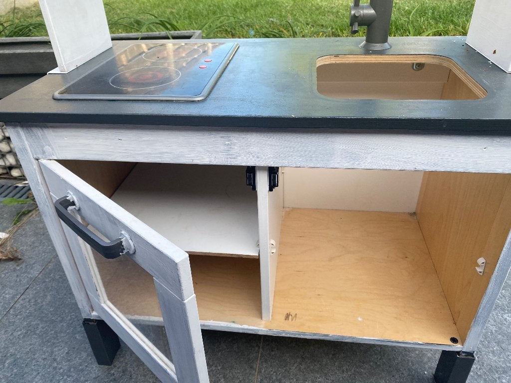 Speelgoedkeuken, Ophalen, Gebruikt