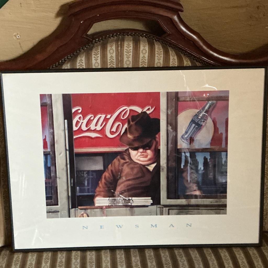 Reclame coca cola, Verzamelen, Ophalen, Gebruikt, Reclamebord
