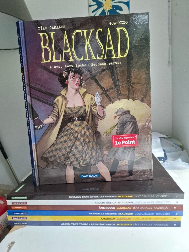 BLACKSAD GUARNIDO TOMES 1 à 7 SERIE COMPLETE TTBE EO, Série complète ou Série, Enlèvement ou Envoi, Comme neuf