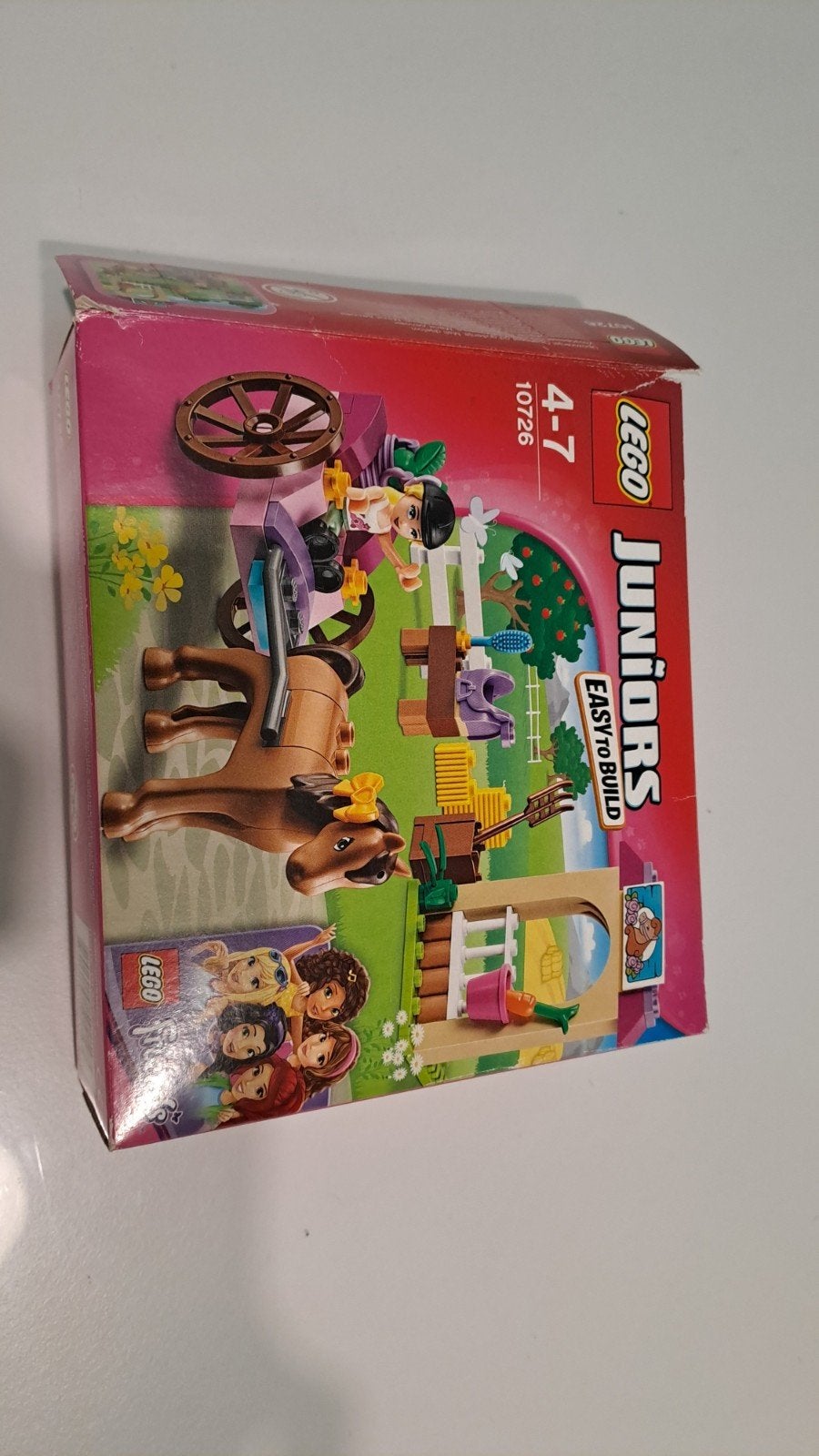 Lego juniors paard en koets, Ophalen, Lego