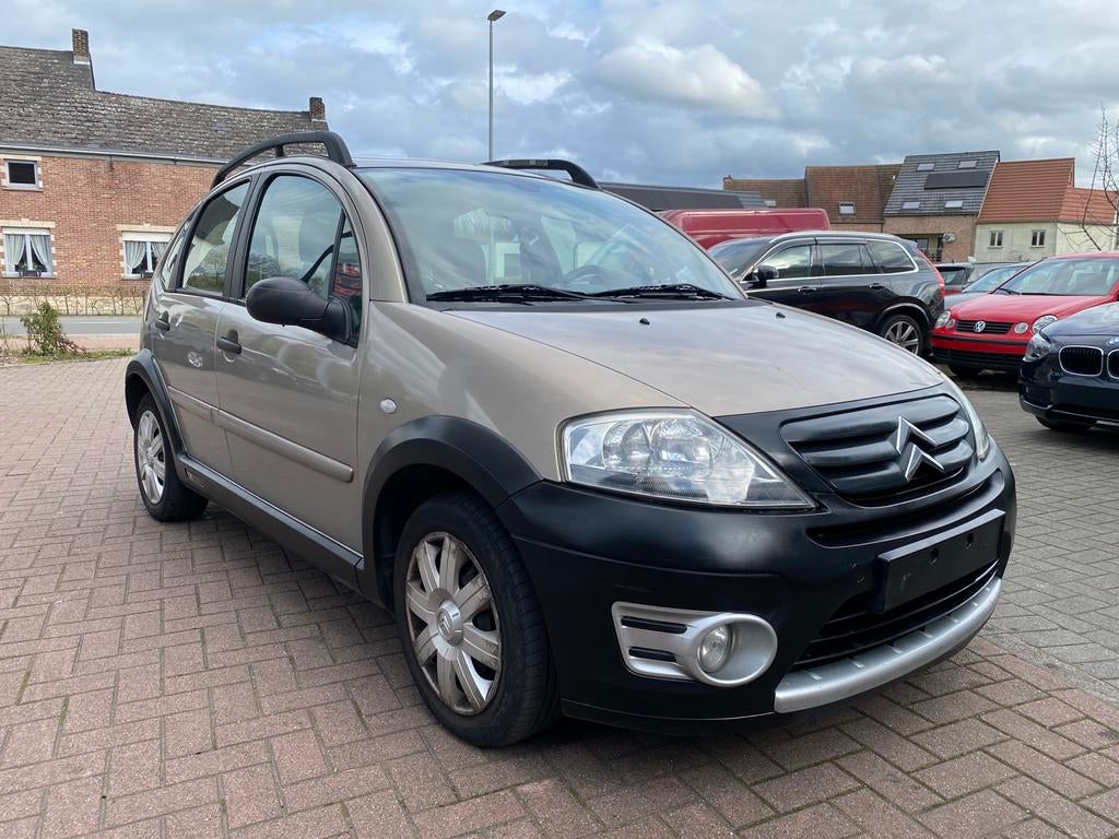 Citroën C3 1.4 - BENZINE - AIRCO - 234.000km - 2006, Auto's, Stof, 1396 cc, Beige, Bedrijf