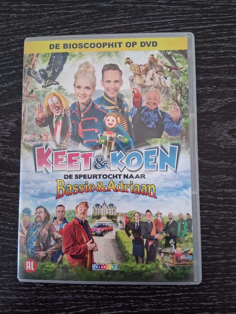 Keet En Koen De Speurtocht Naar Bassie En Adriaan, Alle leeftijden, Ophalen of Verzenden, Zo goed als nieuw, Film