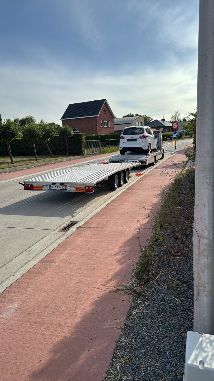 Auto trailer te huur, Articles professionnels, Enlèvement