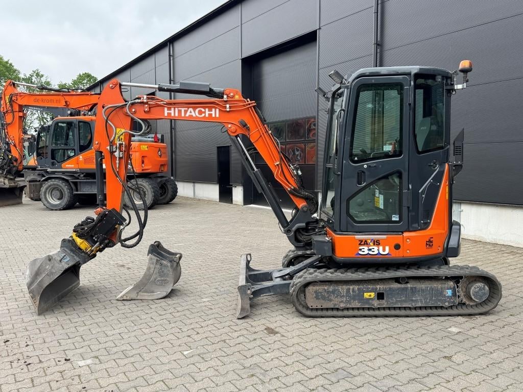 Hitachi ZX33U Engcon 2021, Articles professionnels, Machines & Construction | Grues & Excavatrices, Enlèvement, Excavatrice