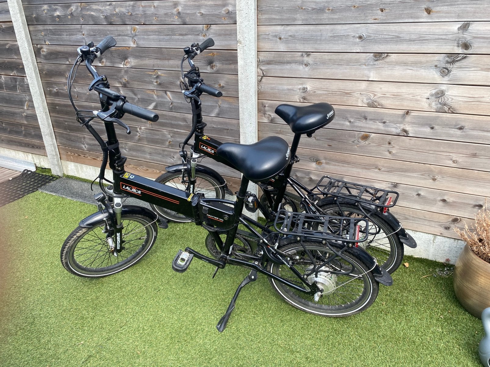 Elektrische Vouwfiets Lacros, Fietsen en Brommers, Ophalen, Zo goed als nieuw