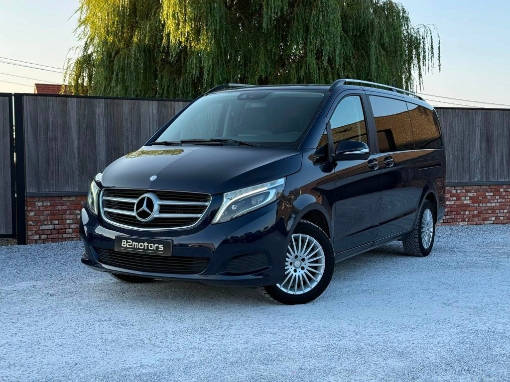 mercedes v220cdi/dub.cab./leder/navi/cruise/led/lang/btw, Automaat, Euro 5, Achterwielaandrijving, 4 cilinders