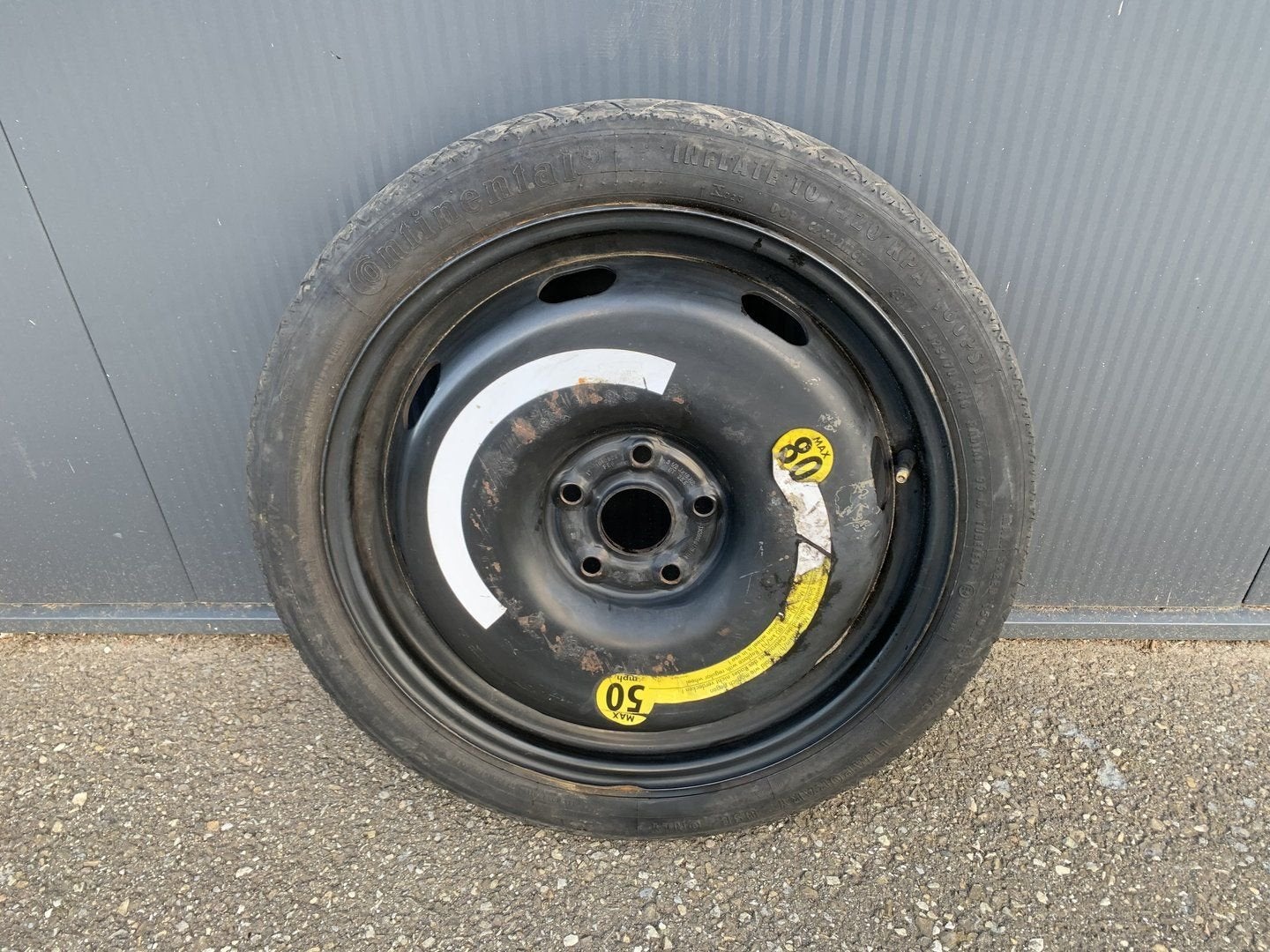 thuiskomer 18 inch 5 x 112 reservewiel volkswagen audi seat, Gebruikt, -, -, Banden en Velgen