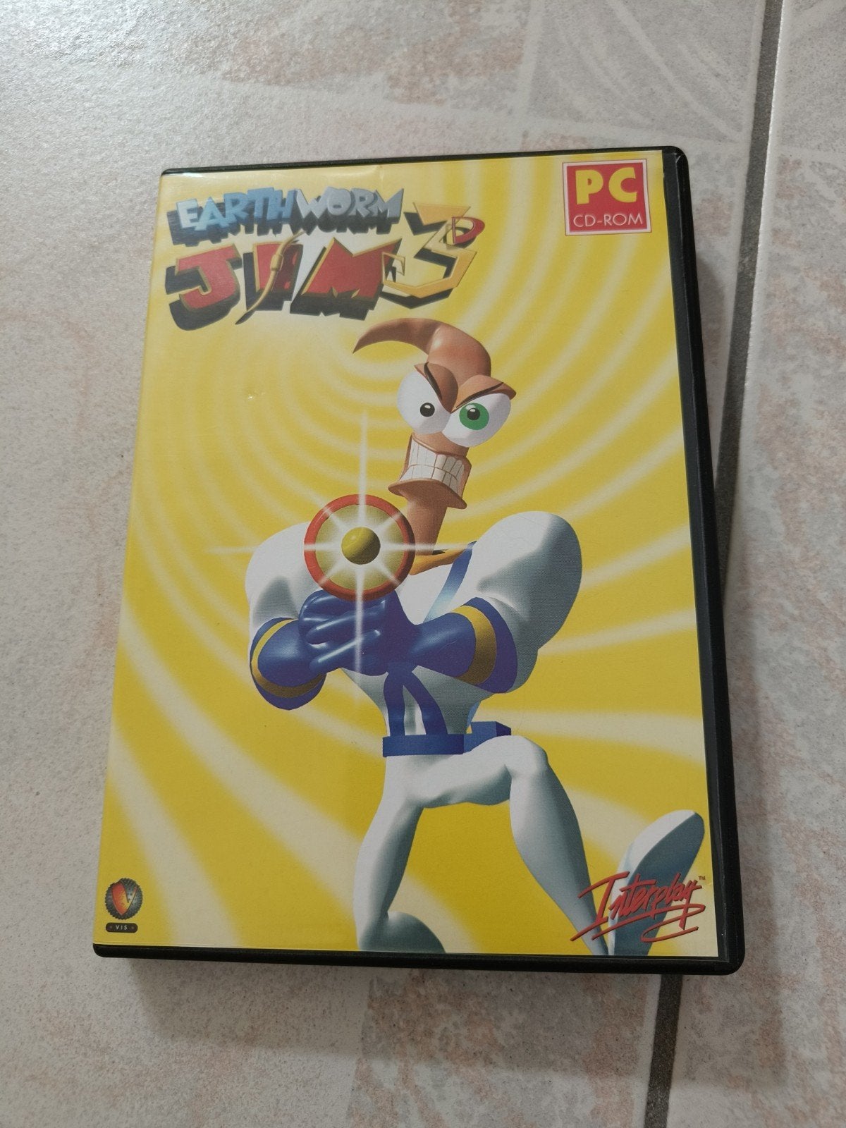 Earthworm Jim 3D PC disc, Enlèvement