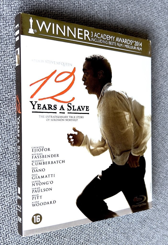 12 YEARS A SLAVE //// Combo : BLURAY + DVD /// Comme Neuf, Enlèvement ou Envoi, Film, Comprend un DVD, Comme neuf