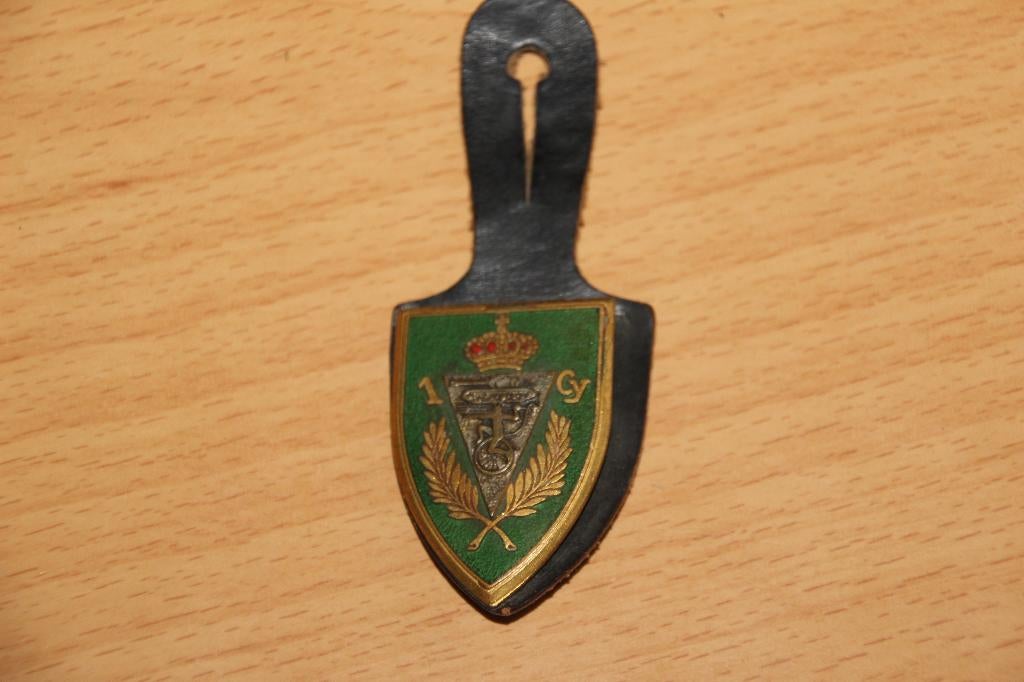 ABL Borsthanger „1 Cy”, Verzamelen, Militaria | Algemeen, Verzenden, Landmacht, Embleem of Badge